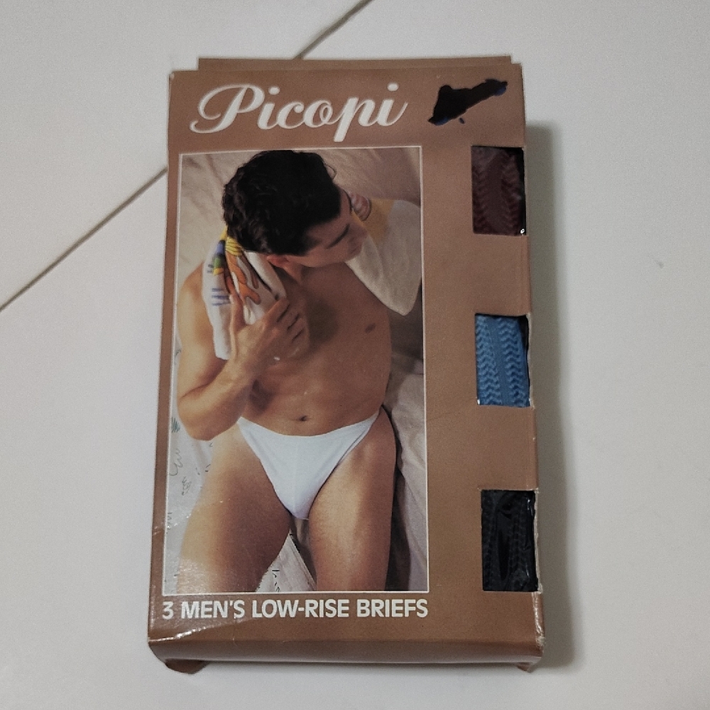 Men's Fashion String Bikini Brief Underwear 3 Pack Size 40-42